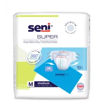 Scutece adulti Seni Super, M, 10 buc