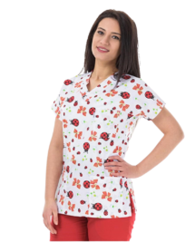 Bluza medic cu desen, M