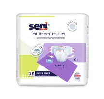 Scutece cu sistem inchis Seni Super Plus, XS, 10 buc