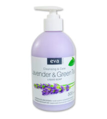 Sapun lichid lavanda si extract de ceai verde, Eva Natura 500 ml