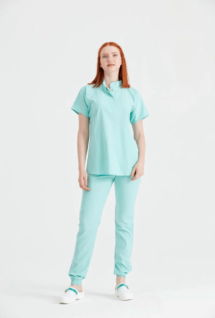 Costum Medic, colorat, unisex, XXXL - imagine 5