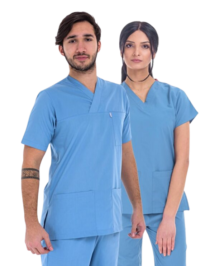 Costum Medic, colorat, unisex, XXXL - imagine 14