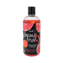 Gel de dus cu fructe rosii, Eva Natura Beauty Fruity, 400 ml