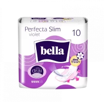 Absorbante Bella Perfecta Slim Violet Silky Drai Deo, 10 buc