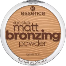 Essence Pudra bronzanta sun club matt bronzing powder