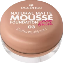 Essence Fond de ten spuma NATURAL MATTE MOUSSE FOUNDATION - imagine 11