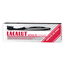 Pasta dinti Lacalut White Repair + periuta dinti Cadou