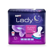 Absorbante Urologice pentru Femei Seni Lady Super Night, 12 buc