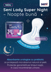 Absorbante Urologice pentru Femei Seni Lady Super Night, 12 buc - imagine 3