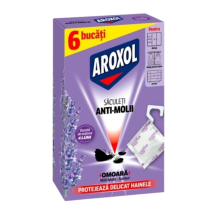 Aroxol Saculeti Antimolii Lavanda - 6 Bucati