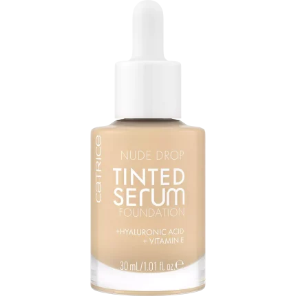 Catrice Fond de ten hidratant Nude Drop Tinted Serum Foundation