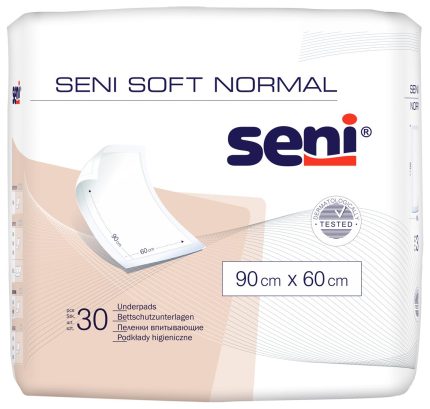 Aleze Igienice Seni Soft Normal 90x60 cm, 30 buc