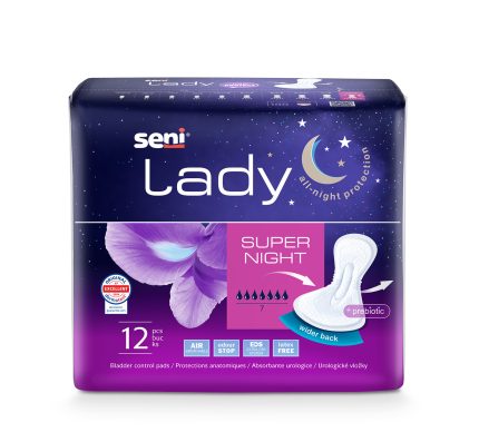 Absorbante Urologice pentru Femei Seni Lady Super Night, 12 buc