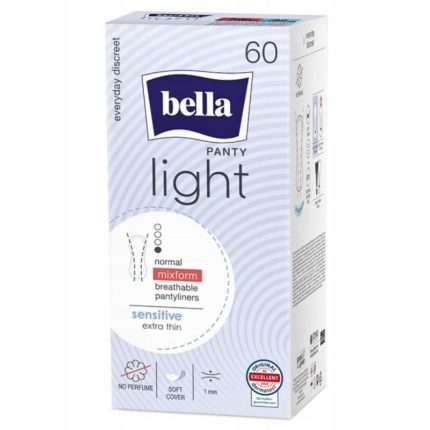 Absorbante zilnice Bella Panty Light - 60 Bucati