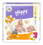 Scutece Happy Soft&Delicate Mini 3-6 kg, 78 buc - imagine 6