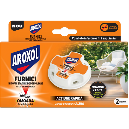 Aroxol Capcane Gel FX3 Contra Furnicilor - 2 Bucati