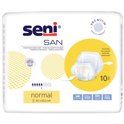 Absorbante anatomice, Seni San Normal, 10 buc