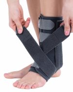 Orteza de glezna, mobila, cu atele metalice, 358 - imagine 2