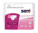 Scutece cu sistem inchis Super Seni Quatro XL, 10 Buc - imagine 10