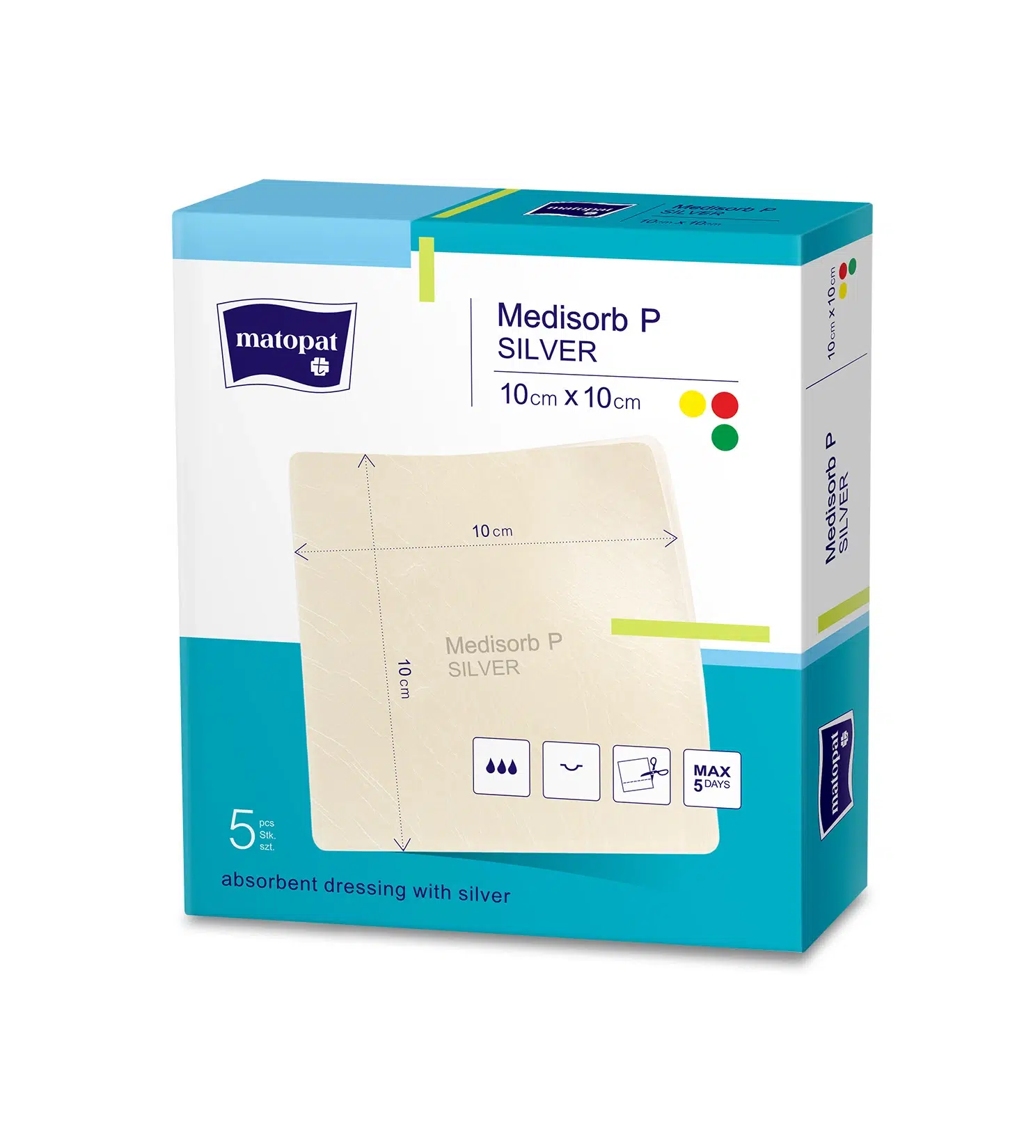 9492-medisorb-p-silver-pansament-steril-10x10-cm-a5-ma-152-ratg-144.html-gallery-3.jpg Medisorb P Silver Pansament cu Spuma si Argint 10x10 cm (5 buc) - imagine 1